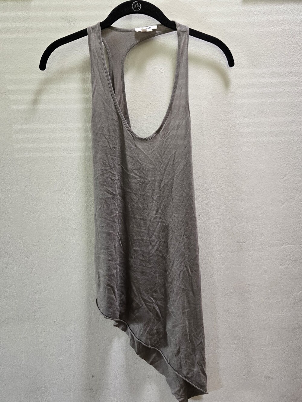 Helmut Lang Asymmetrical Drape Tank